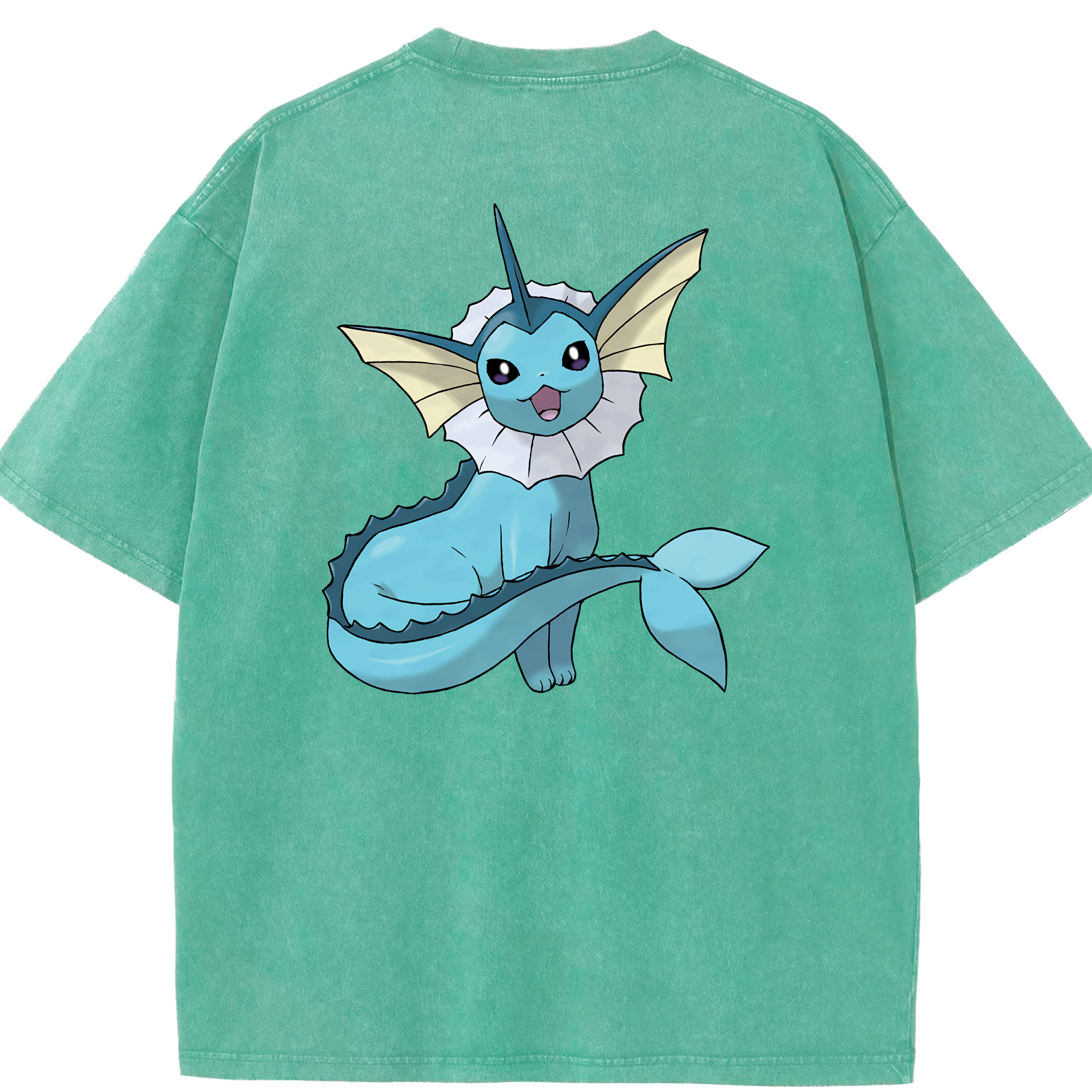 （画像用） ポケットモンスター Pokémon 綿100% ヴィンテージ風 半袖Tシャツ（背面プリント）